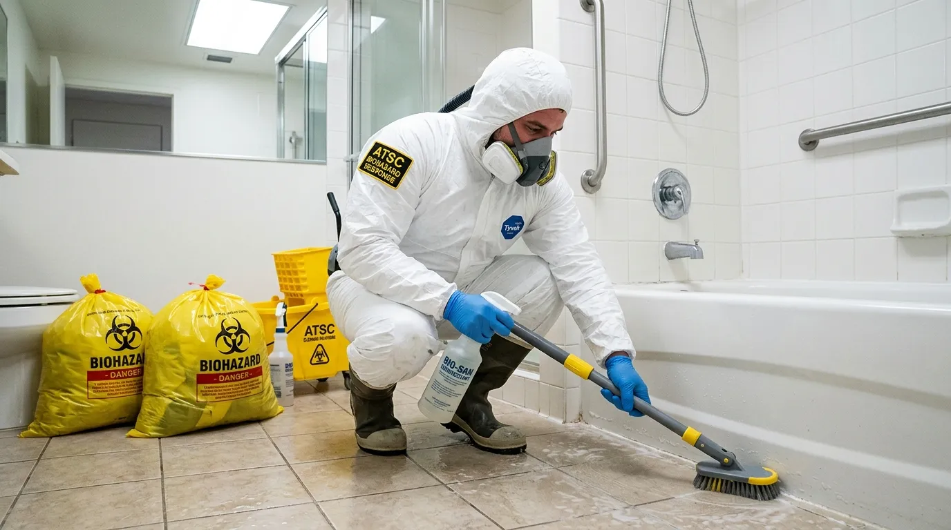 Decontamination equipment deployed for Blood Cleanup in Fairless Hills